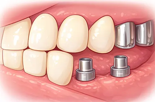 野坂歯科医院　上部構造の装着